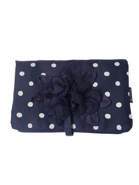 Cortile Black And White Polka Dot Wallet